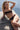 Lana wrap front two colored bikini - Dark Brown/Chocolate with golden lurex