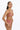 Bikini Emilie fruncido de tiro alto – Palo de rosa